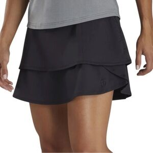 FootJoy Women’s Performance Layered Golf Skirt Skort in Black Size Small